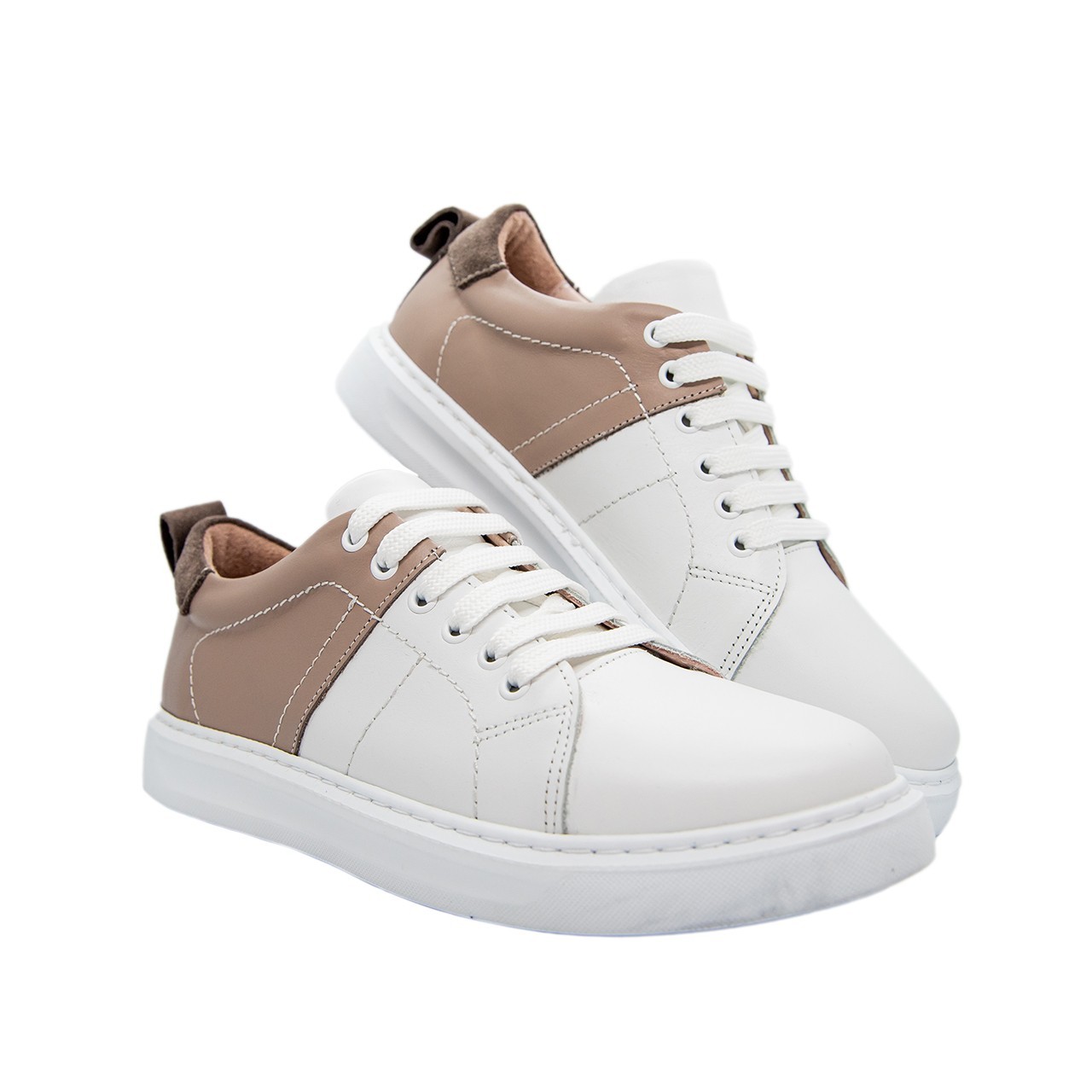 

Кеды Botti Gelo 31321 40 белые с пудровым
