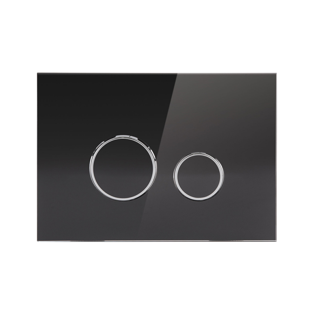 

Панель смыва Qtap Nest Черная Прямоугольная Для унитаза (QT0111V1163GB)