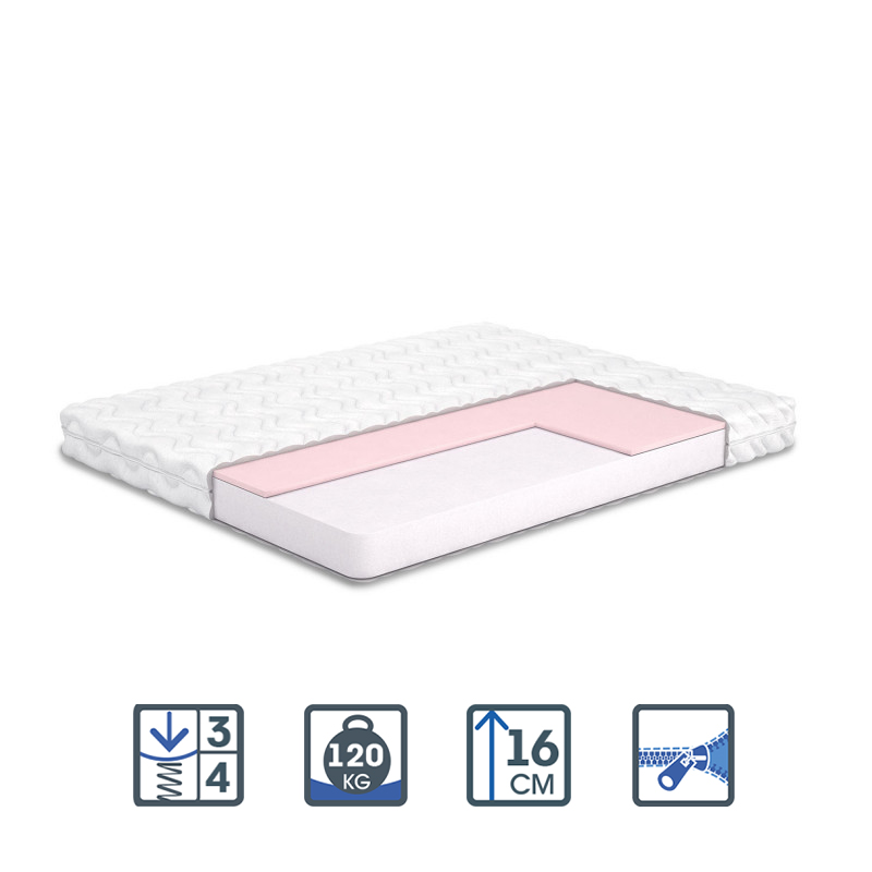 

Матрас ортопедический Matroluxe Lier 150x190 см