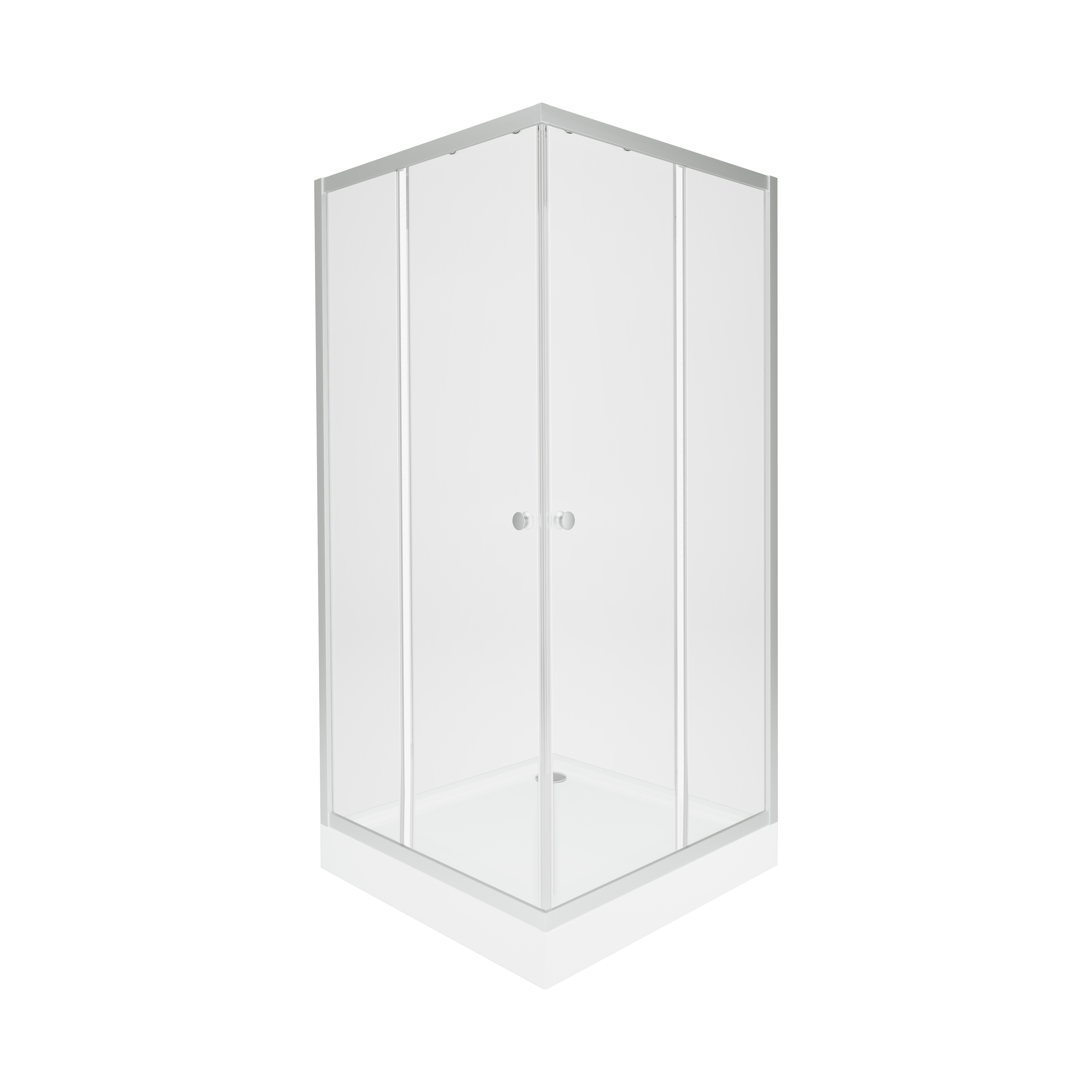 

Набор Qtap душевая кабина Presto New CRM1088SC5 Clear 2020х800х800 мм + поддон Tern 308812C 80x80x12 см с сифоном
