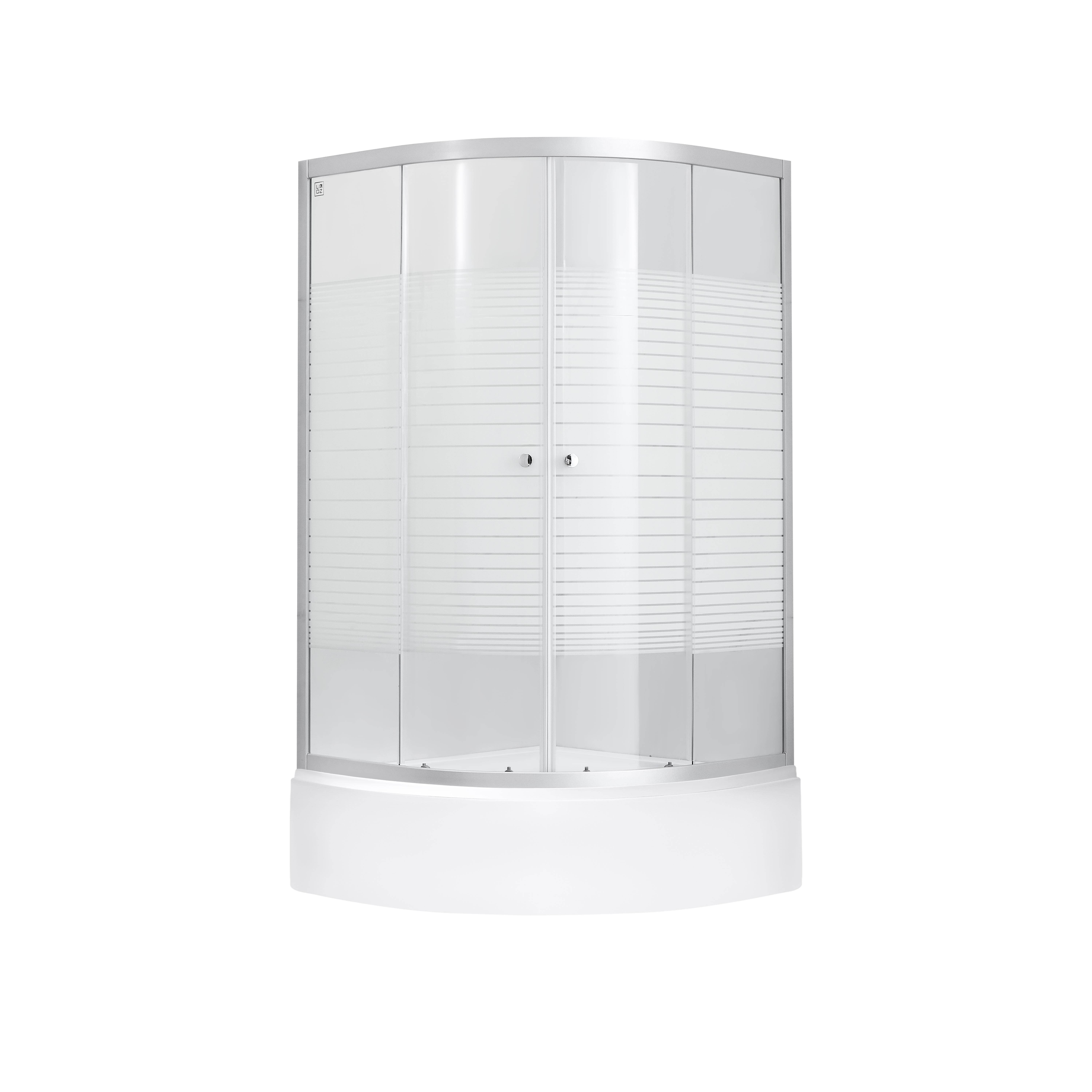 

Набор Lidz душевая кабина Wieza SC80x80.SAT.MID.L, стекло Linie 4 мм + поддон с панелью Kupala