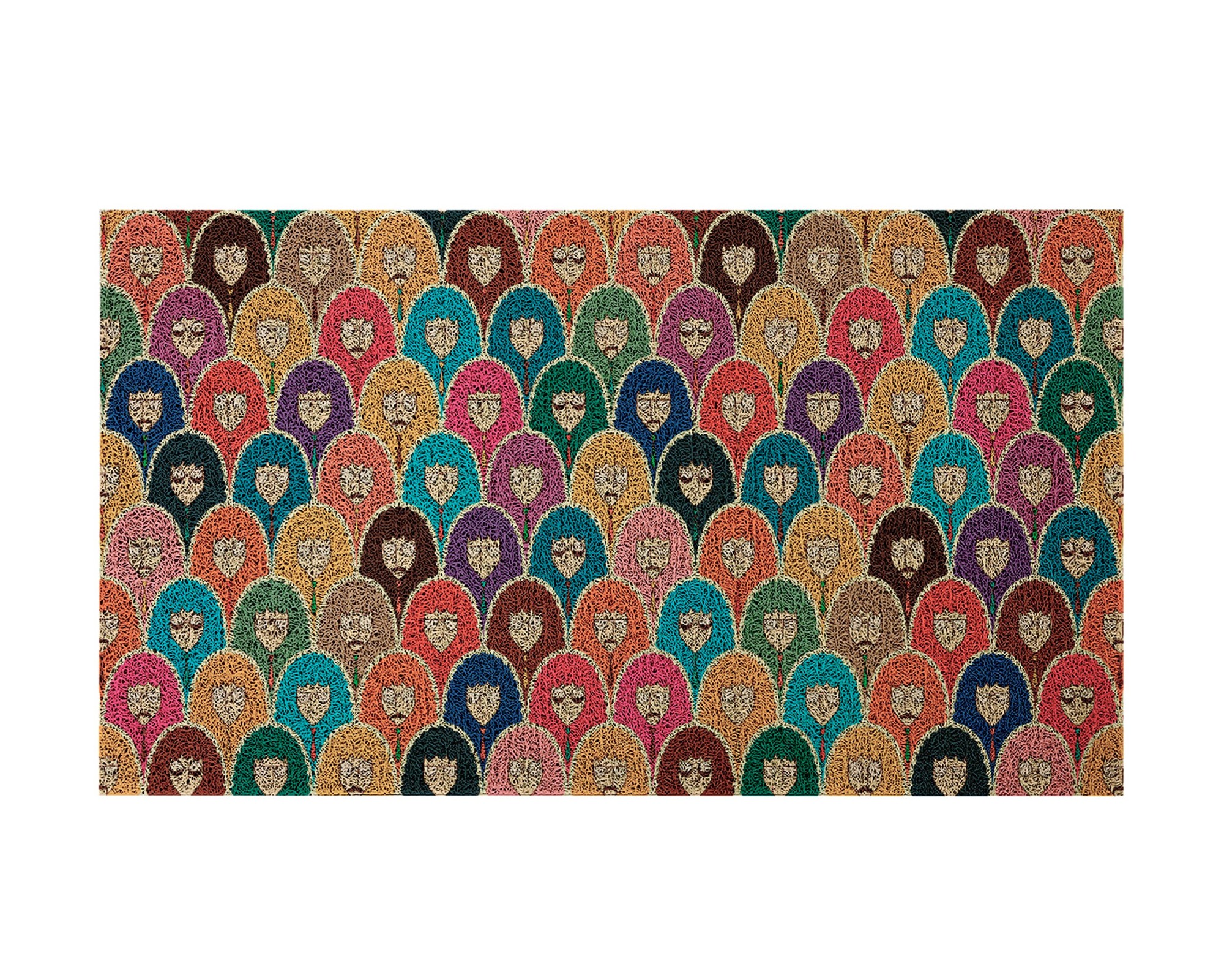 

Грязезащитный коврик WorkPlaceShop ART HIPPIE PATTERN 500х900 мм