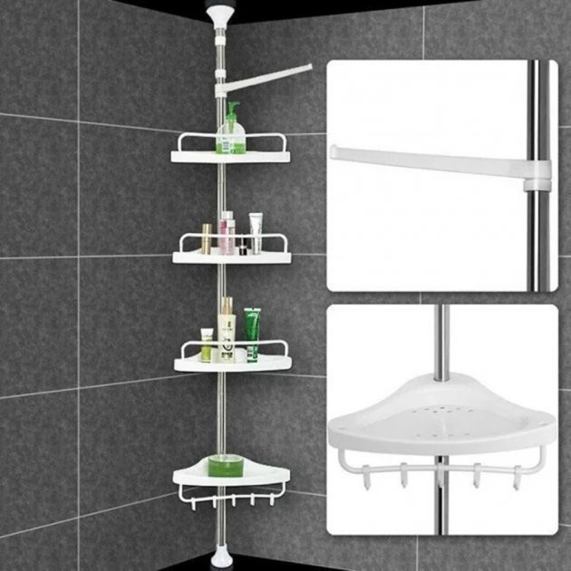 

Полка угловая для ванной комнаты (2,6м) TW26 Shelf (М-14960)