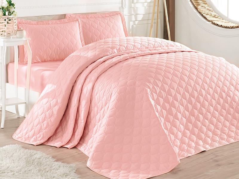 

Покрывало стеганое 240*260 с наволочками 50х70 Aran Clasy Rabel V4