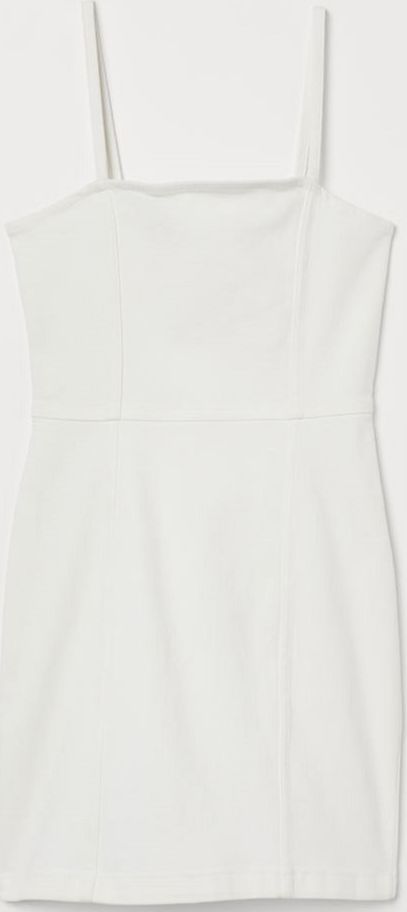 

Платье джинсовое H&M 0831269 38 Белое