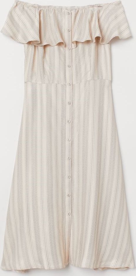 

Платье H&M 0735516 36 Светло-бежевое