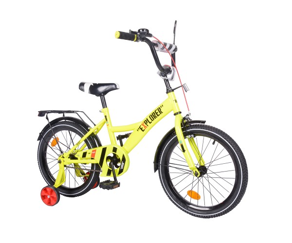 

Двухколесный велосипед Tilly EXPLORER 18", Зеленый