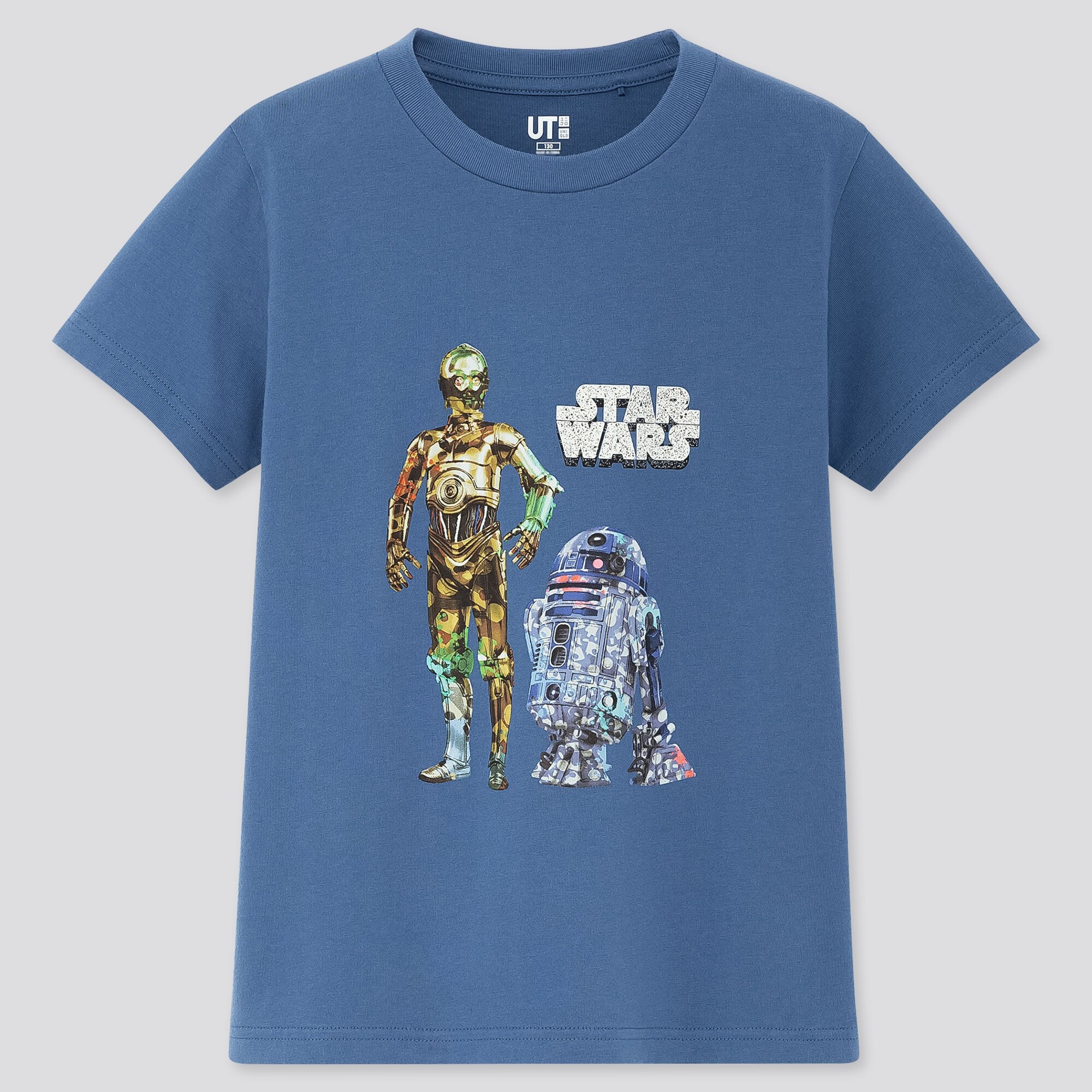 

Футболка Uniqlo 11-12 лет, рост 146-156 синяя (426469)