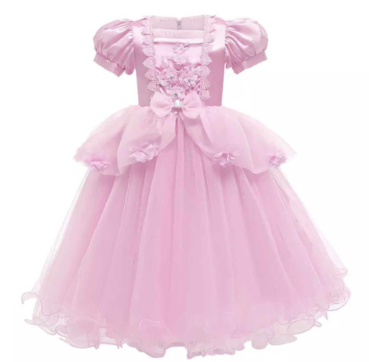 

Платье принцессы размер 150 цвет розовый