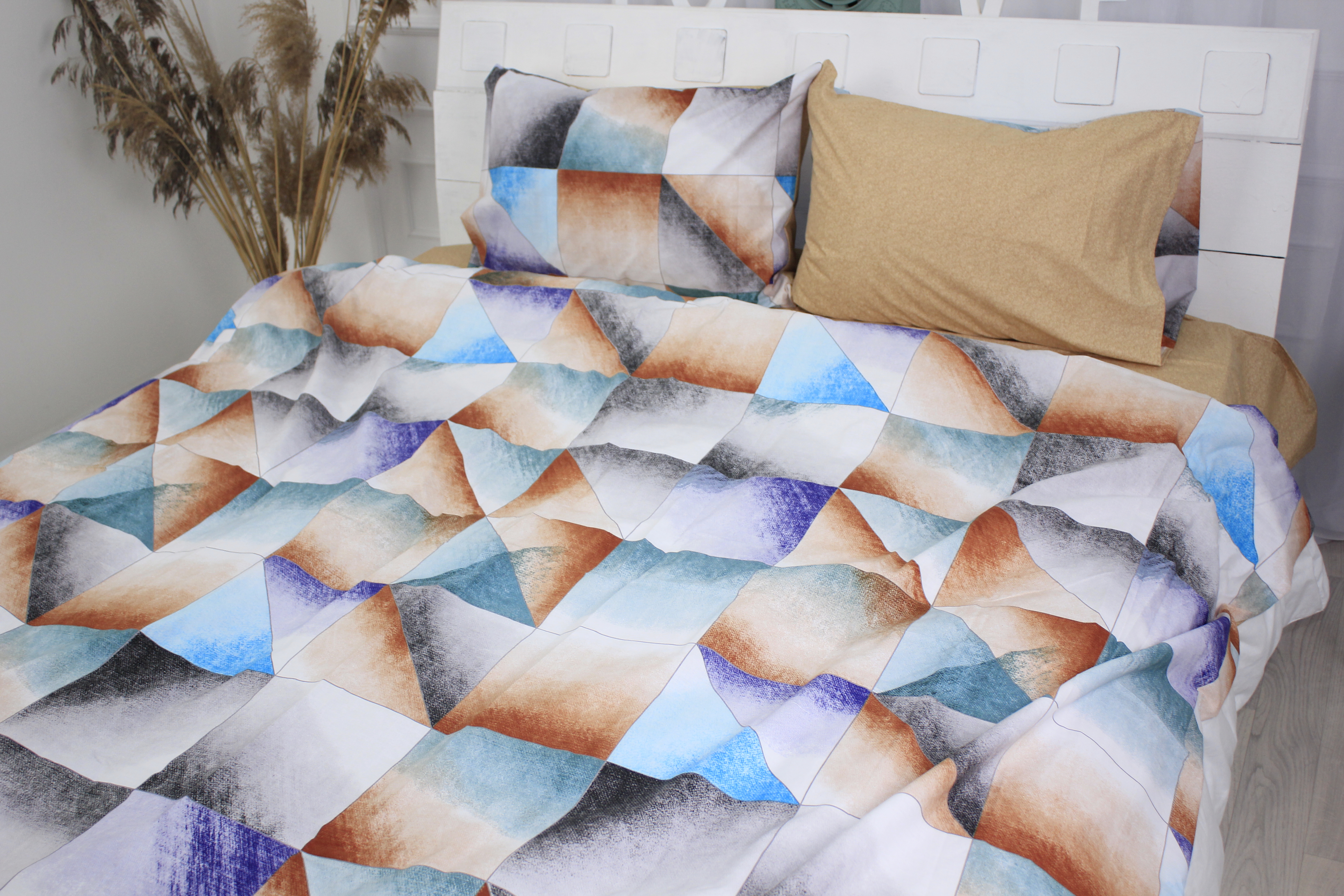 

Простынь MirSon Ranforce Elite 17-0415 Picasso 200х220 см