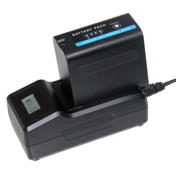 

Зарядное Усиленное Alitek LCD для Sony NP-F970 / F750 / F550, NP-FM90 / FM50 / FM30, NP-FM500H / FM55H