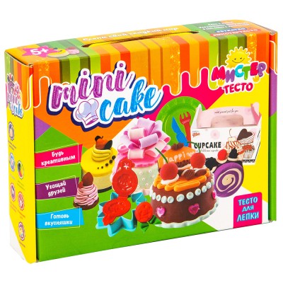 

Набор для творчества Strateg Мистер тесто — Mini Cake (71204)