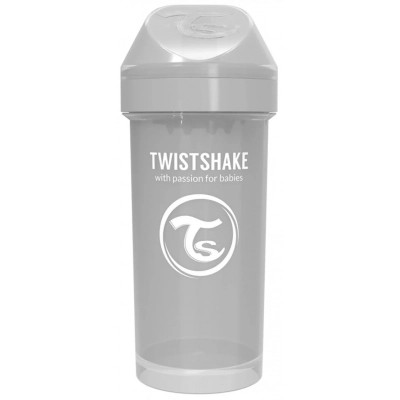 

Поильник-непроливайка Twistshake 360 мл 78284 серая (69898)