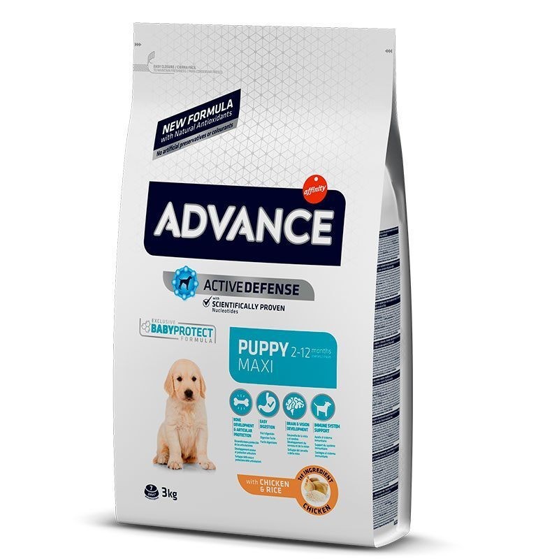 

Сухой корм для щенков крупных пород Advance Maxi Puppy 3 кг