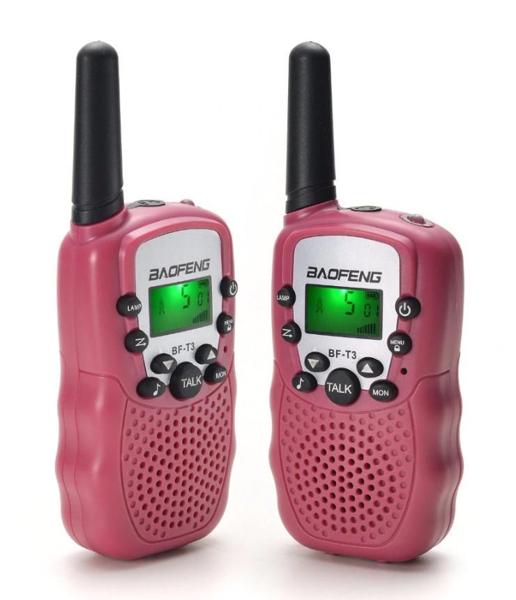 

Рация Baofeng MiNi BF-T3 PMR446 2 шт Pink