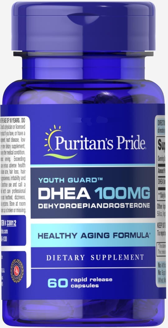 

Спец витамины Puritans Pride DHEA 100 mg 60 tab