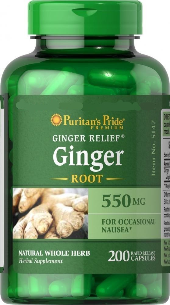 

Бустер иммунитета Puritans Pride Ginger Root 550 mg 100 caps