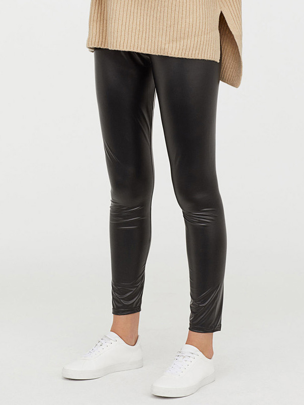 

Леггинсы из искусственной кожи H&M 30593192  Черные, Леггинсы из искусственной кожи H&M 30593192 L Черные