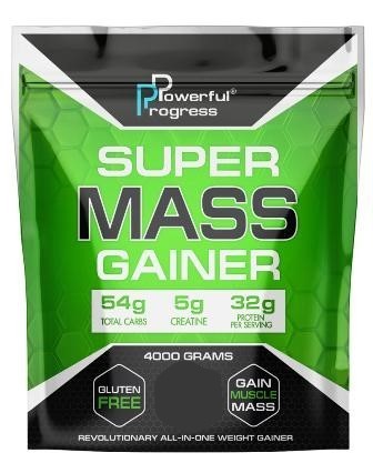 

Гейнер Powerful Progress Super Mass Gainer 4000g Blueberry Cheesecake