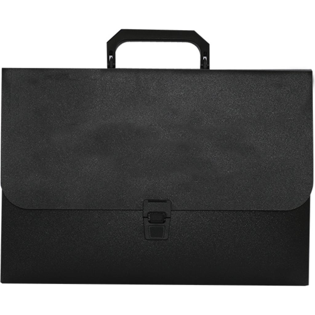 

Папка - портфель Buromax 1 compartments, JOBMAX, black (BM.3735-01). 57645