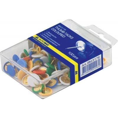 

Кнопки Buromax colorful, 100шт (BM.5176). 57580