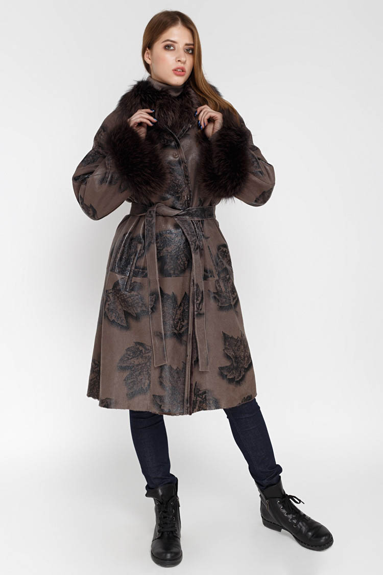 

Дубленка Ricca donna 5016 M Бежевая 93080001