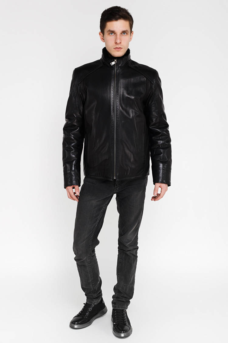 

Дубленка Korkmaz K-338  Черная 30410007, Дубленка Korkmaz K-338 4XL Черная 30410007