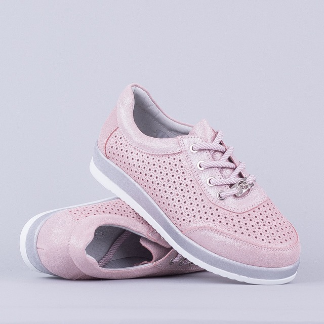 

Женские кеды деми Allshoes 141926 Розовый р.39 (25 см.)