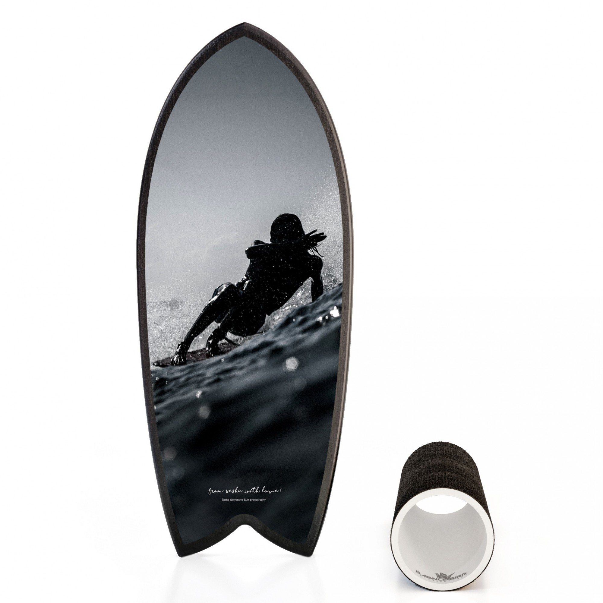 

Балансборд Balancebird SURF PHT 4 черно-белый 30х74см