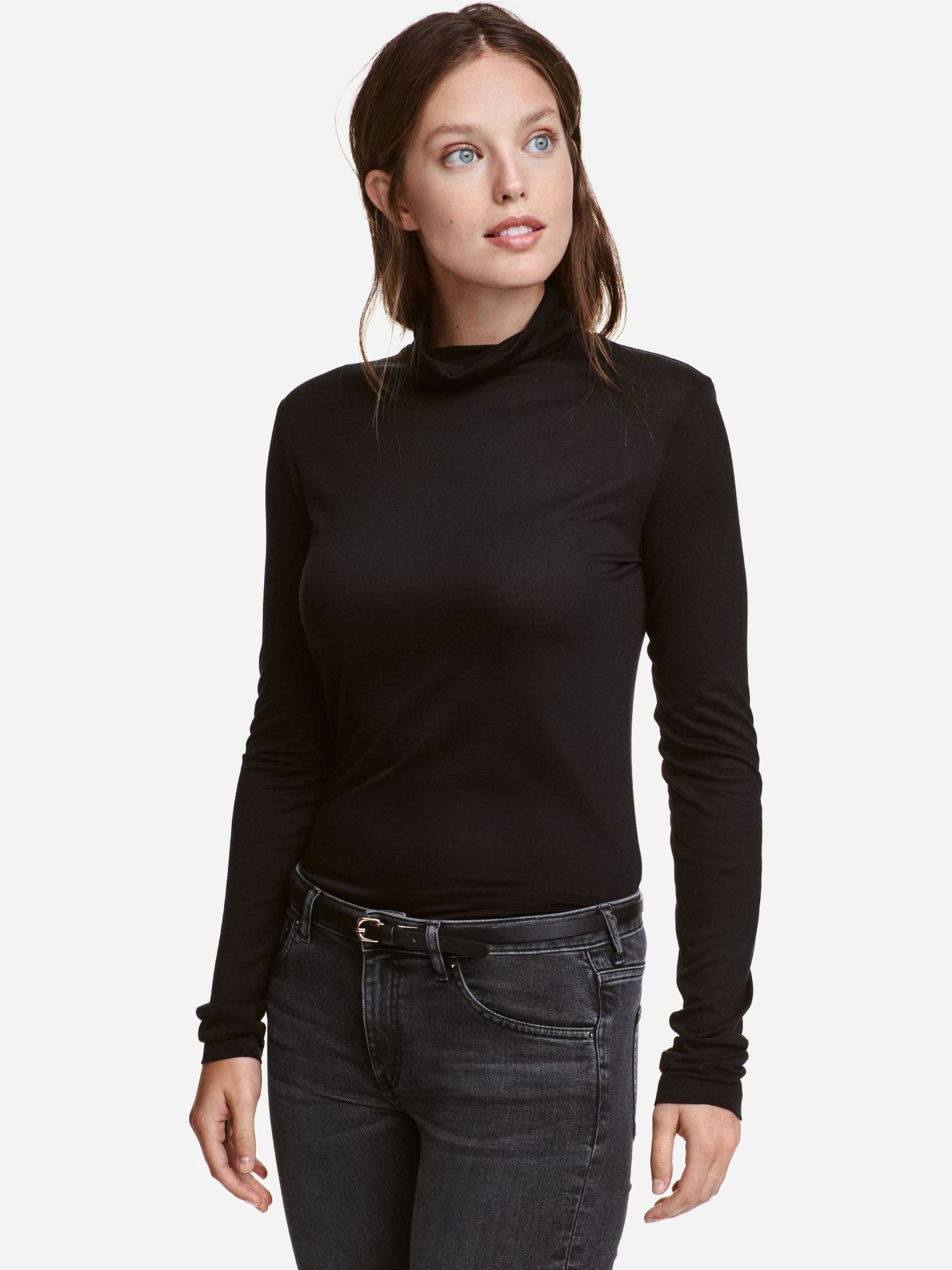 

Водолазка H&M 4274874  Черная, Водолазка H&M 4274874 XS Черная