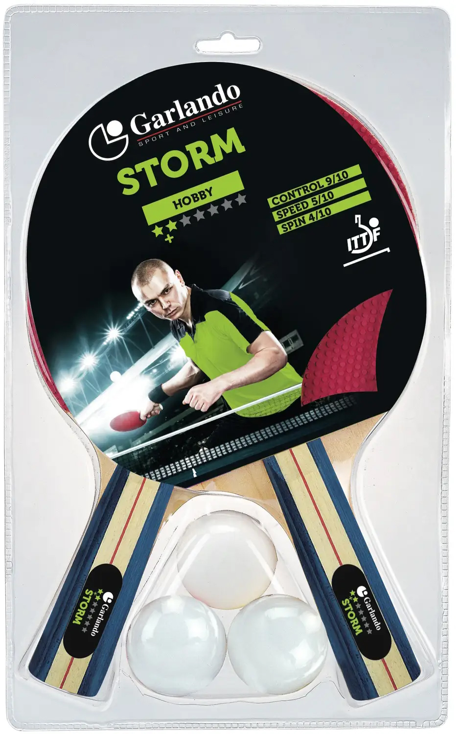 

Набор для настольного тенниса Garlando Storm (2C4-5) (929524)