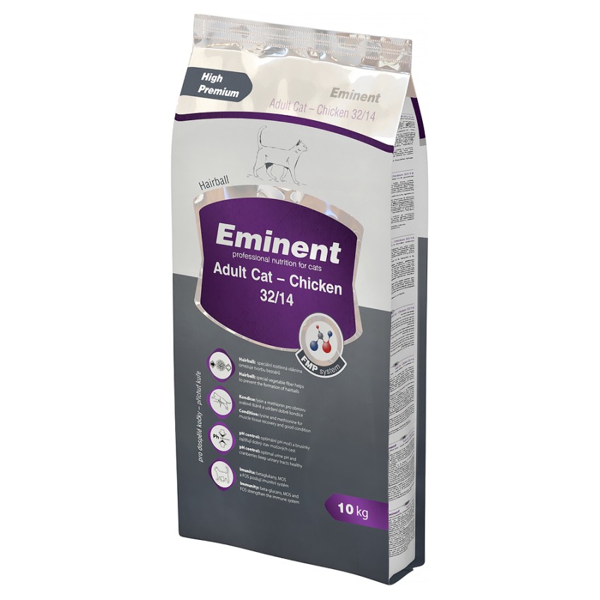 

Eminent Cat Adult High premium Chicken премиум корм для кошек c курицей 10кг