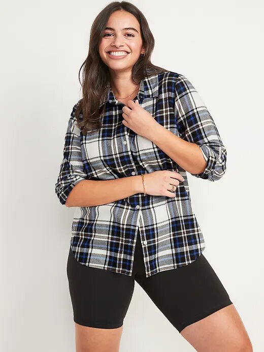 

Женская рубашка Old Navy в клетку 1159760299 (Белый/Синий/Черный, Женская рубашка Old Navy в клетку 1159760299 (Белый/Синий/Черный, M)