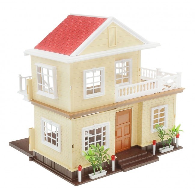 

Игровой набор EcoToys домик для лесных животных 2 этажа Желтый (1514)
