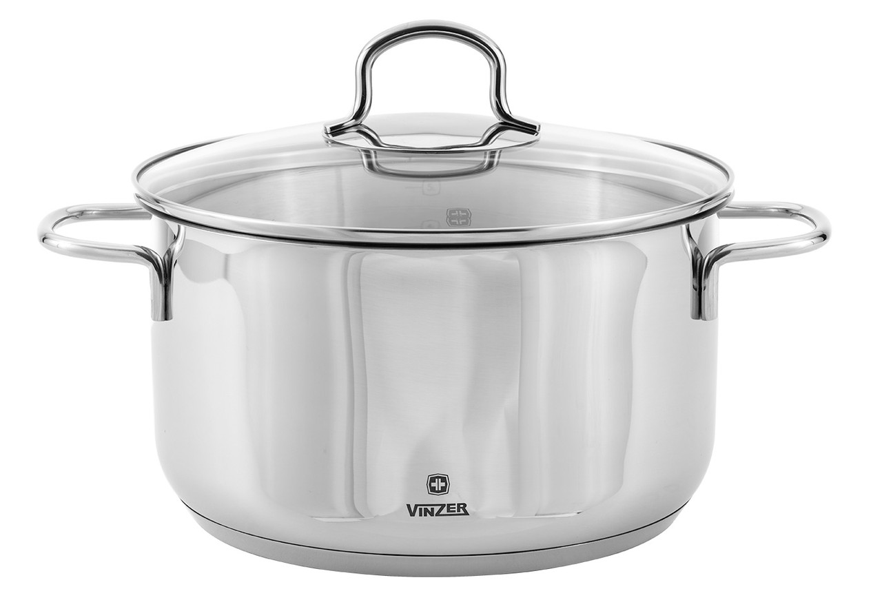

Кастрюля с крышкой VINZER Techno Ø 12 см 0.7 л