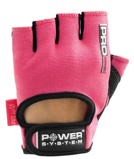 

Перчатки для фитнеса и тяжелой атлетики Power System Pro Grip PS-2250 Pink XS