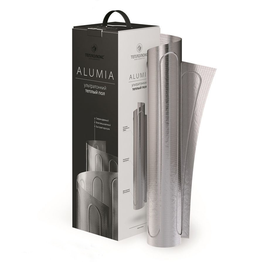 

Теплолюкс ALUMIA (1 м²) ультратонкий алюминиевый нагревательный мат