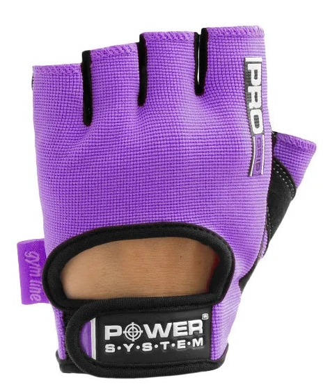 

Перчатки для фитнеса и тяжелой атлетики Power System Pro Grip PS-2250 Purple S