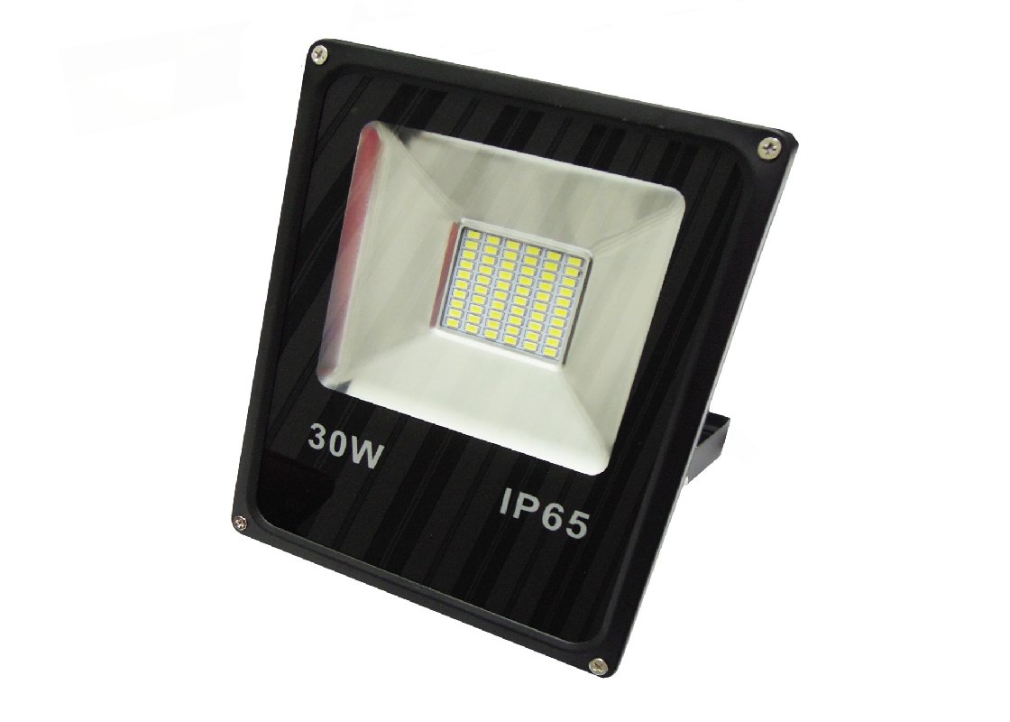 

Светодиодный прожектор NikoLED 30W Slim премиум SMD черный (783)