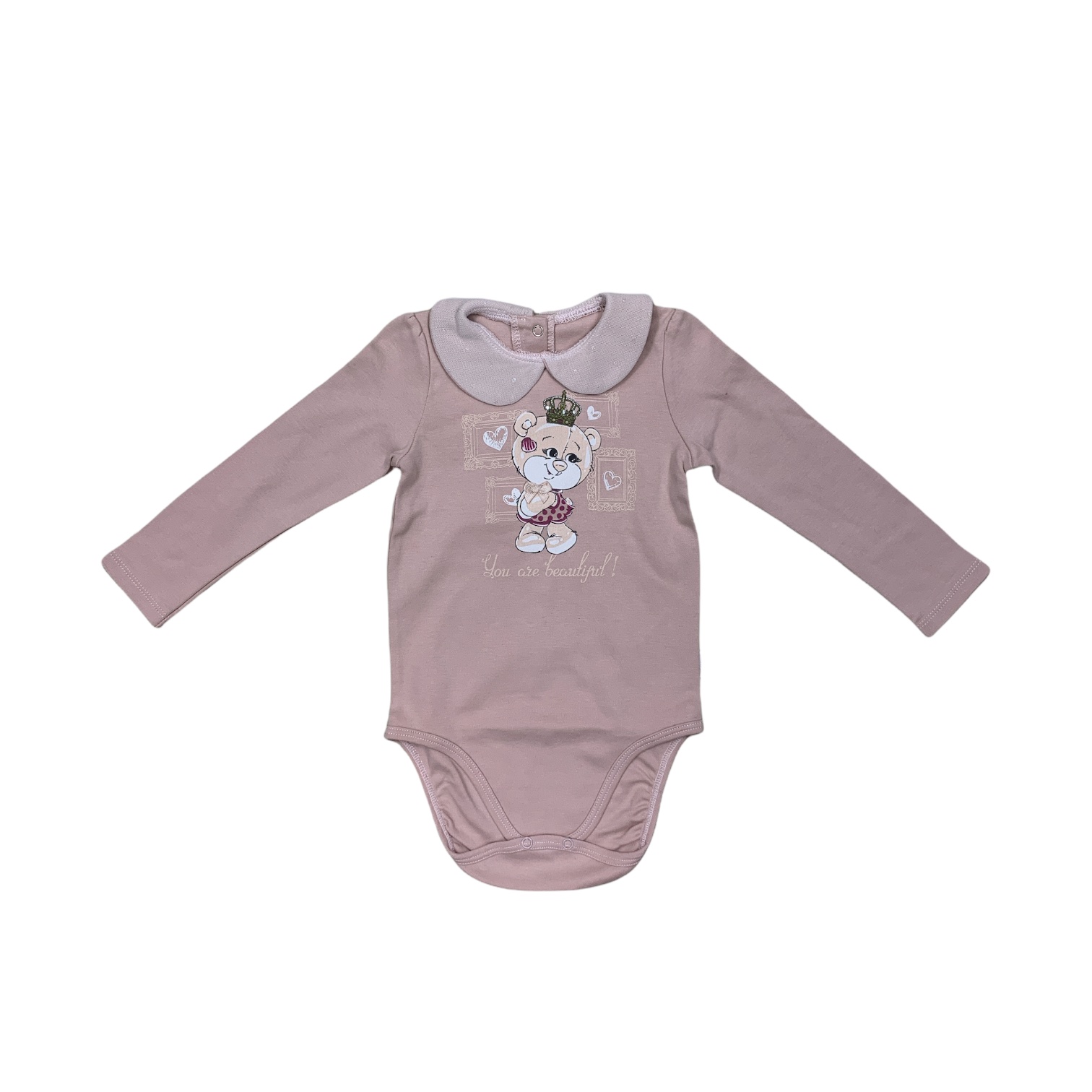 

Боди для девочки Bembi 92см розовый Бд131