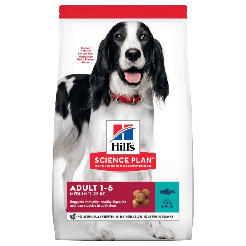 

Hills (Хилс) SP Adult Advanced Fitness Medium - корм для взрослых собак средних пород с тунцом 12кг