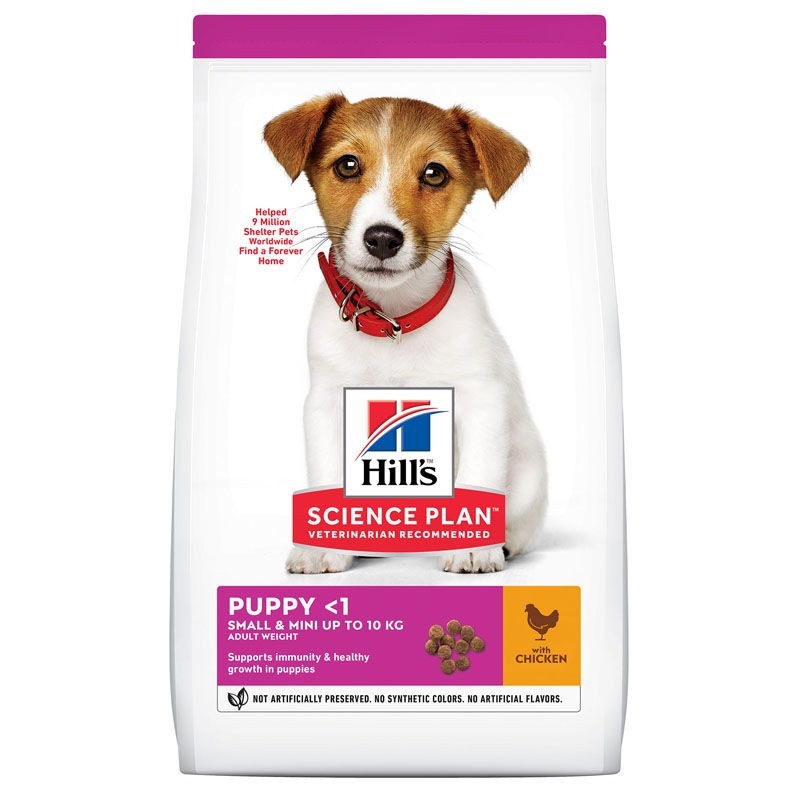 

Hills (Хилс) SP Healthy Development Puppy Mini - корм для щенков маленьких пород с курицей 1.5кг