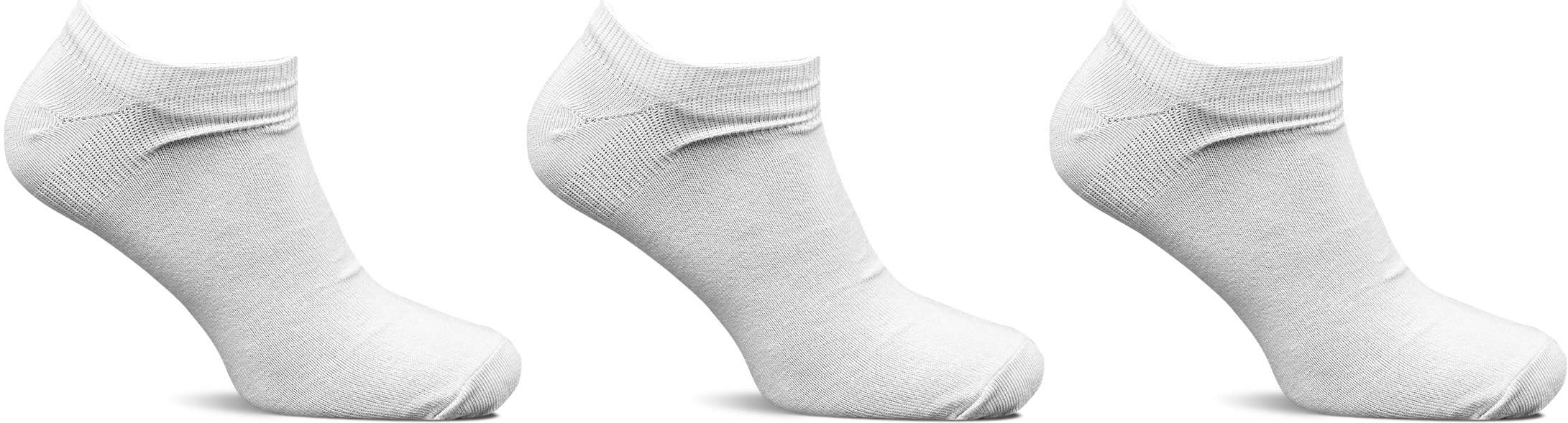 

Носки Лана Lycra Сникерсы 23-25 3 пары Белые