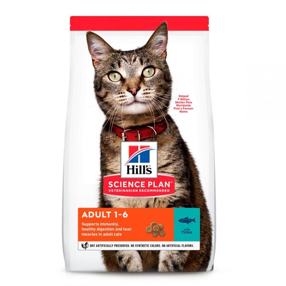 

Сухой корм для кошек с тунцом Hill"s Science Plan Adult Optimal Care 3кг