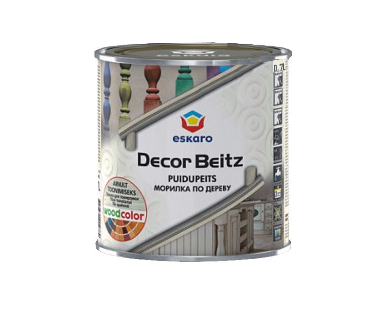 

Морилка акрилатная ESKARO DÉCOR BEITZ для древесины 0,7л
