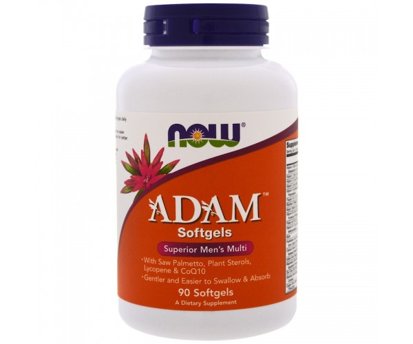 

Витамины Now Foods Adam Male Multi 90 капсул (215401)