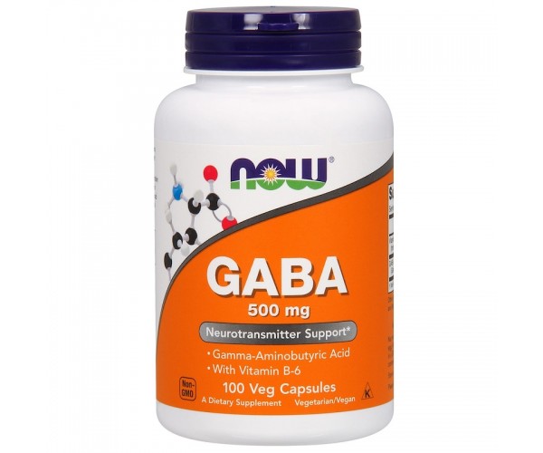 

Витамины Now Foods GABA 500 mg 100 капсул(771102)