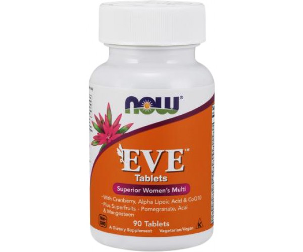 

Витамины для женщин Now Foods Eve Women's Multi 90 таблеток (546101)
