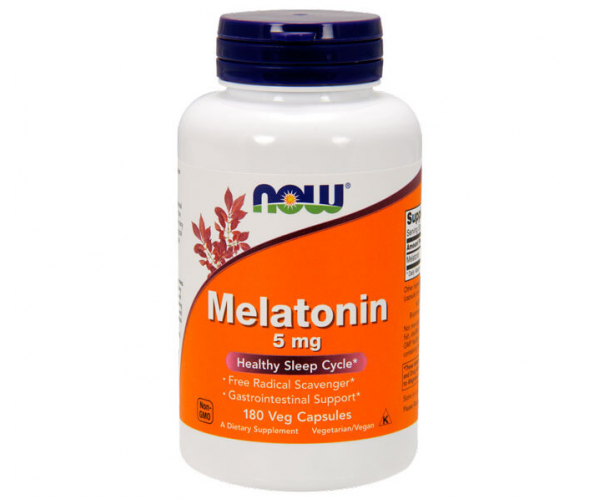

Витамины NOW Foods Melatonin 5 mg 180 капсул (219804)
