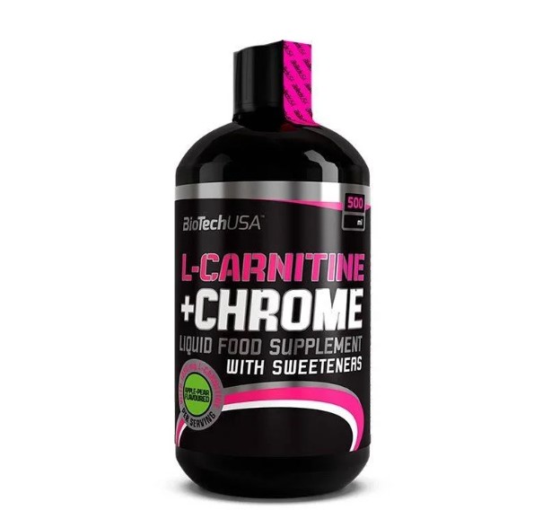 

Жиросжигатель Biotech L-Carnitine 35.000 мг + Chrome 500 мл Груша-яблоко (126102)